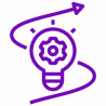 Innovation Lab Purple Icon